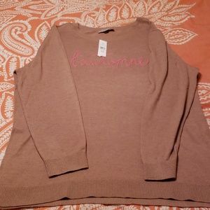 Loft plus l'automne sweater 20/22